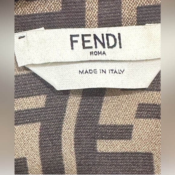 Fendi Brown twill dress - Picture 7 of 15